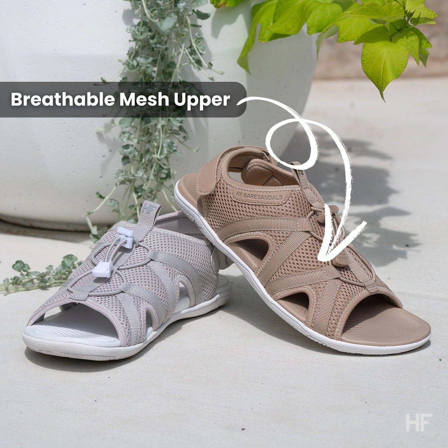 PF Baresandals II – Ergonomic Footbed & Ultra-Lightweight Barefoot Sandals (Unisex)