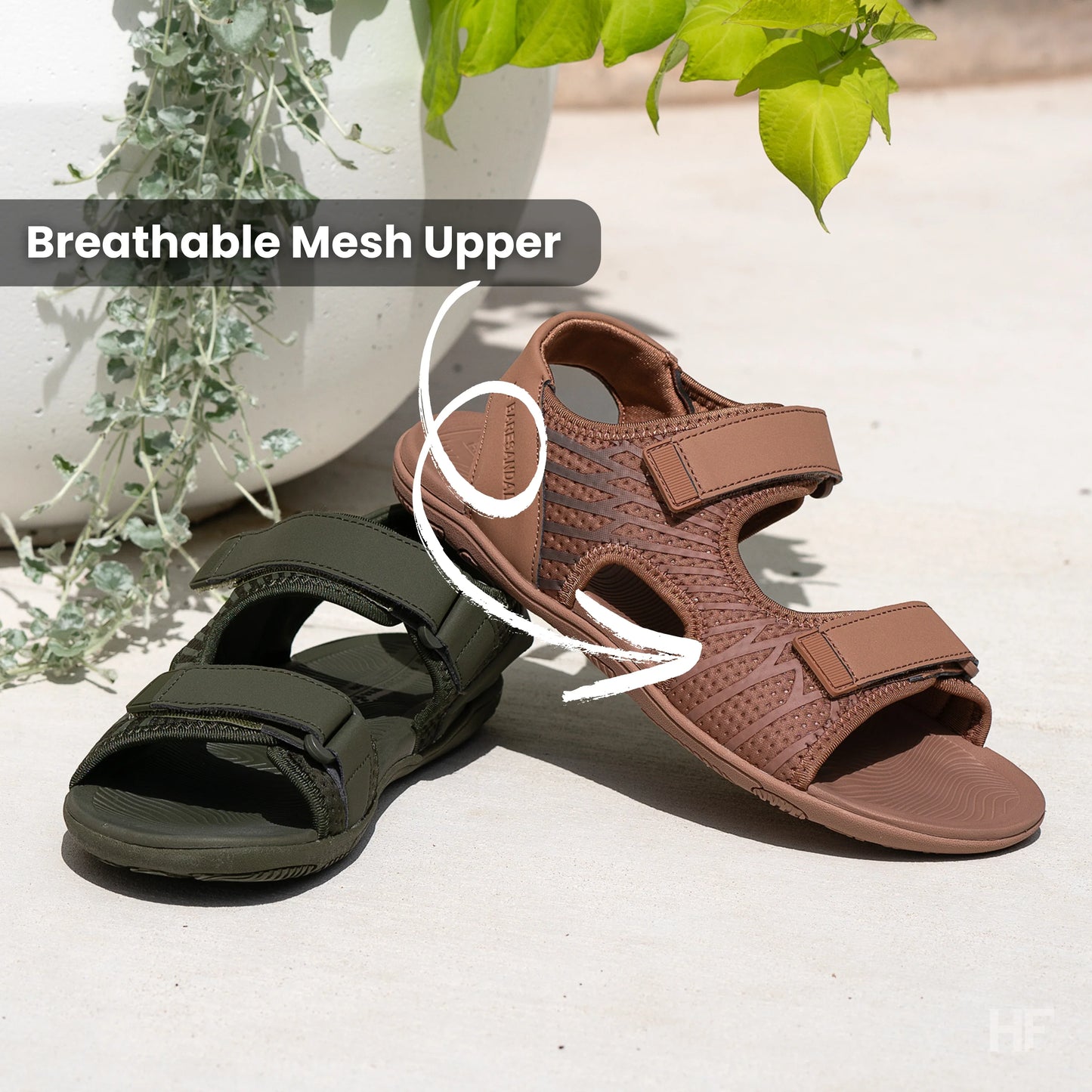 PF Baresandals III – Ergonomic Footbed & Ultra-Lightweight Barefoot Sandals (Unisex)