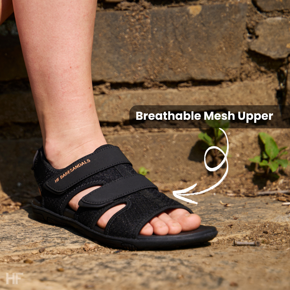 PF Baresandals IV – Ergonomic Footbed & Ultra-Lightweight Barefoot Sandals (Unisex)