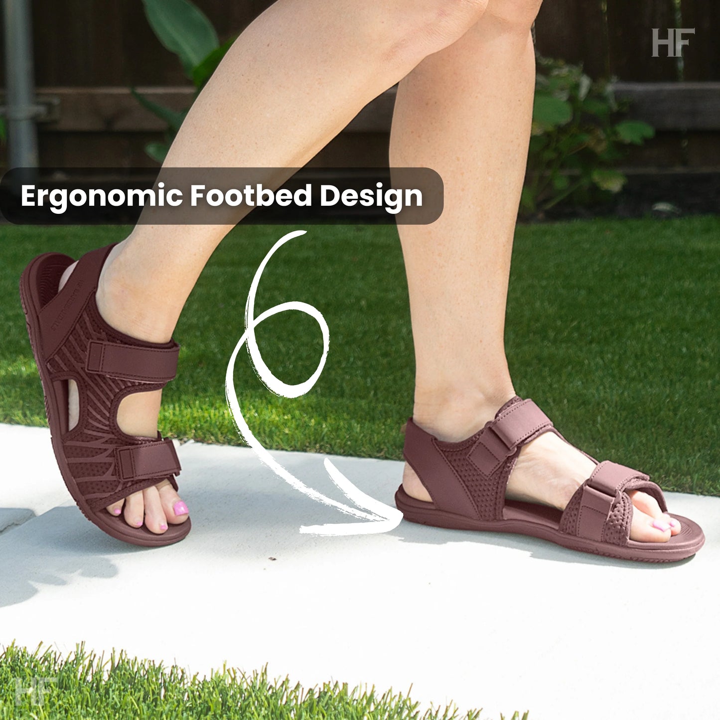 PF Baresandals III – Ergonomic Footbed & Ultra-Lightweight Barefoot Sandals (Unisex)
