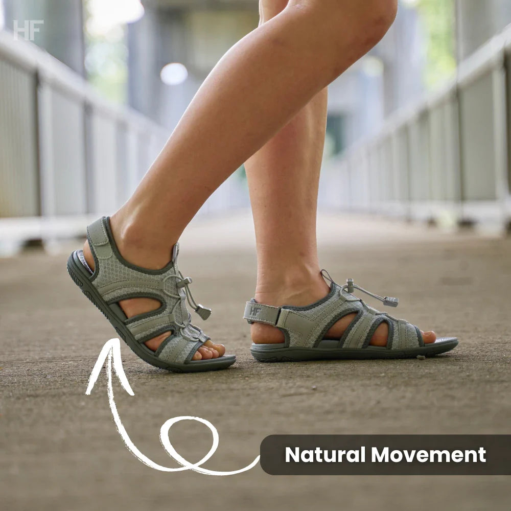 PF Baresandals I – Ergonomic Footbed & Ultra-Lightweight Barefoot Sandals (Unisex)