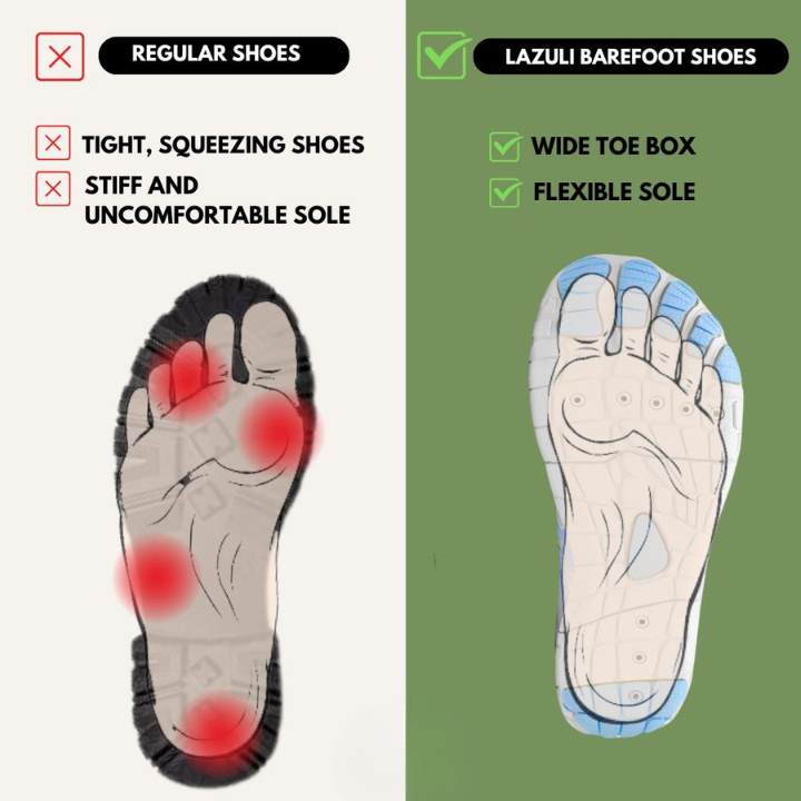 Lazuli Pro - Healthier and Comfortable Feet with Barefoot Shoes (Unisex)