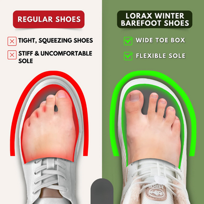 Lorax Winter – Ergonomic & Supportive Winter Barefoot Shoes (Unisex)