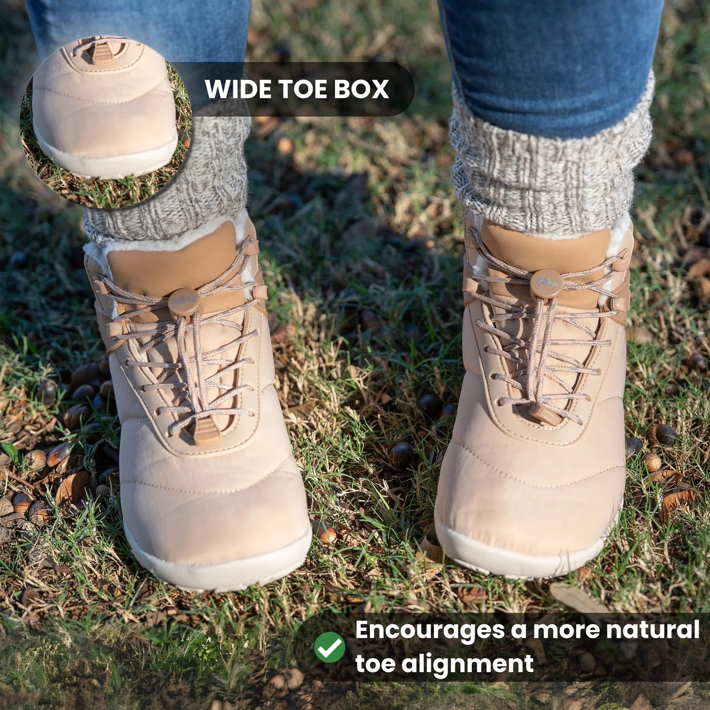 PF Azura – Ergonomic & Supportive Winter Barefoot Shoes (Unisex)