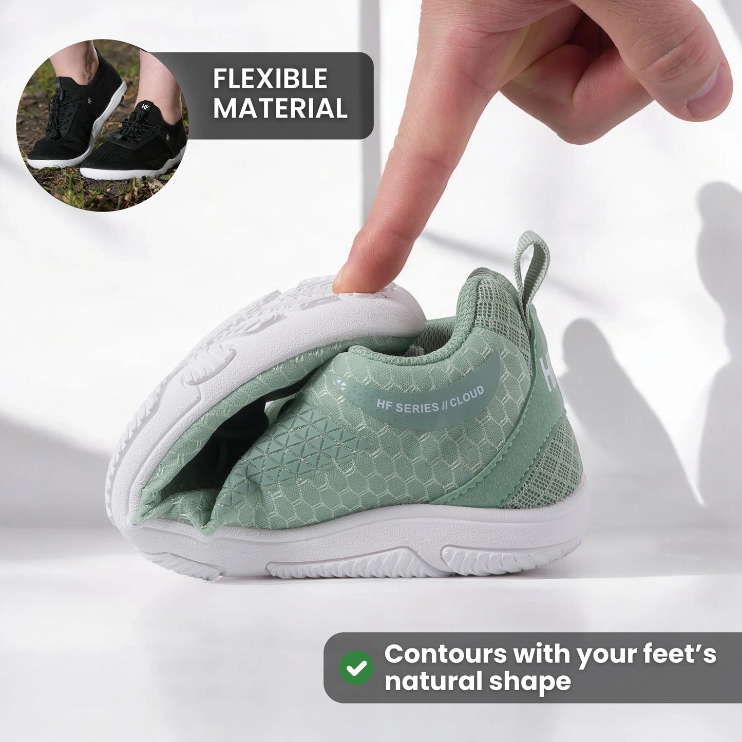 PF Series x Cloud – Ergonomic & Supportive Barefoot Shoes (Unisex)