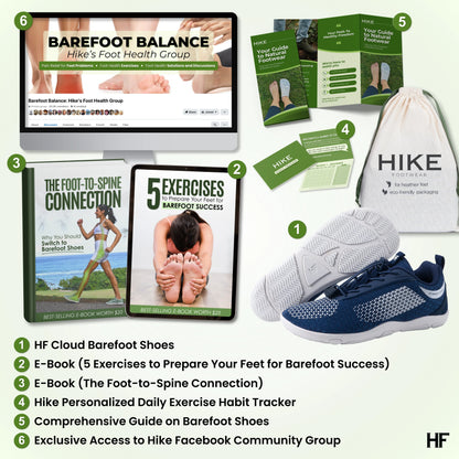 PF Series x Cloud – Ergonomic & Supportive Barefoot Shoes (Unisex)