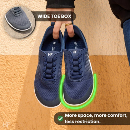 PF Stride – Hands-Off & Ergonomic Barefoot Shoes (Unisex)